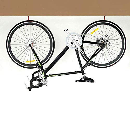 AIYoo-Bike-Hooks-Heavy-Duty-Bicycle-Storage-Hooks-Set-of-6Screw-in-Utility-Storage-Hangers-Shed-Garage-Garden-Hook-Plastic-Coated-for-Wall-MountCeiling-Red