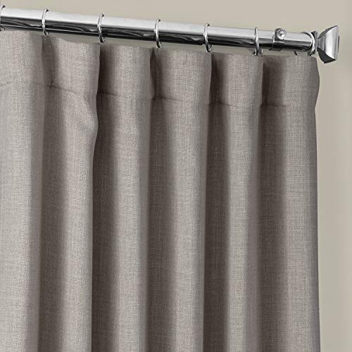 image for HPD Half Price Drapes BOCH-LN1858-84 Faux Linen Blackout Room Darkenin