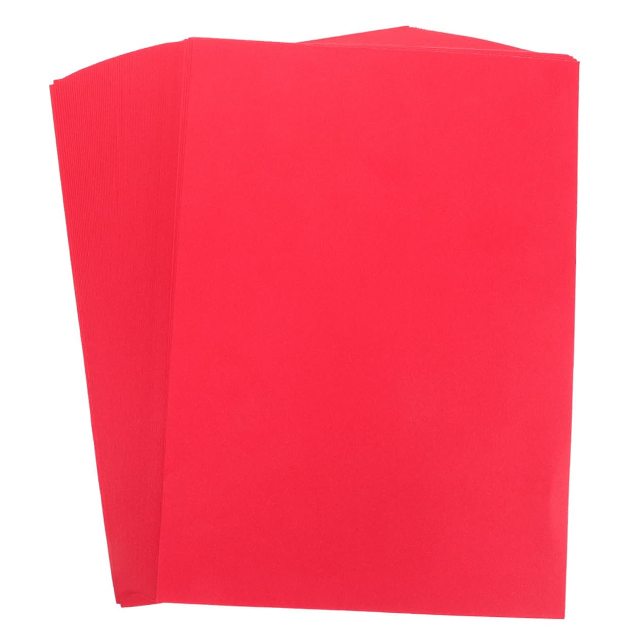 Cartoncino Fai da Te A4 Rosso 100 Fogli Carta per Inviti