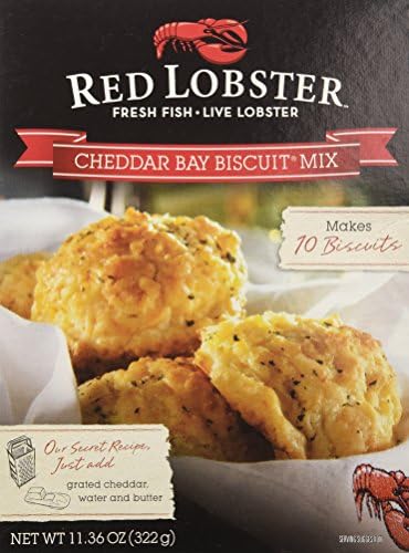 Red Lobster, Cheddar Bay Biscuit Mix, 11.36oz Box (Pack of 3)