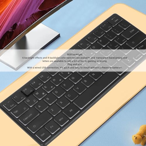 Teclado Gamer Wisoquug5zbt0pav Cable USB 60% miniatura 3