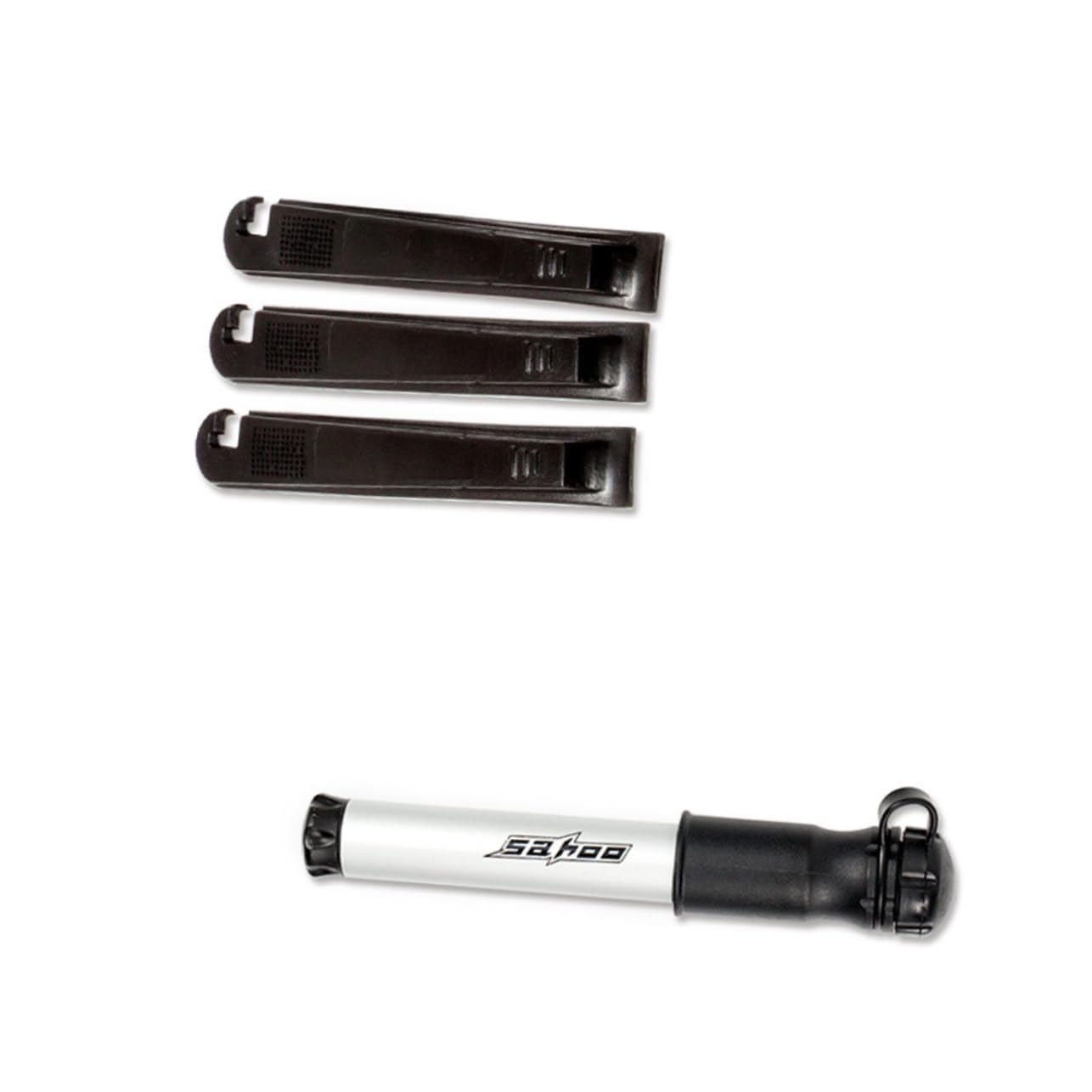 Balacoo Bike Repair Tool Kit with Saddle Bag Compact Maintenance Tools for Includes Tire Inflator Patch Crowbar Chain Splitter for Outdoor and Home Use