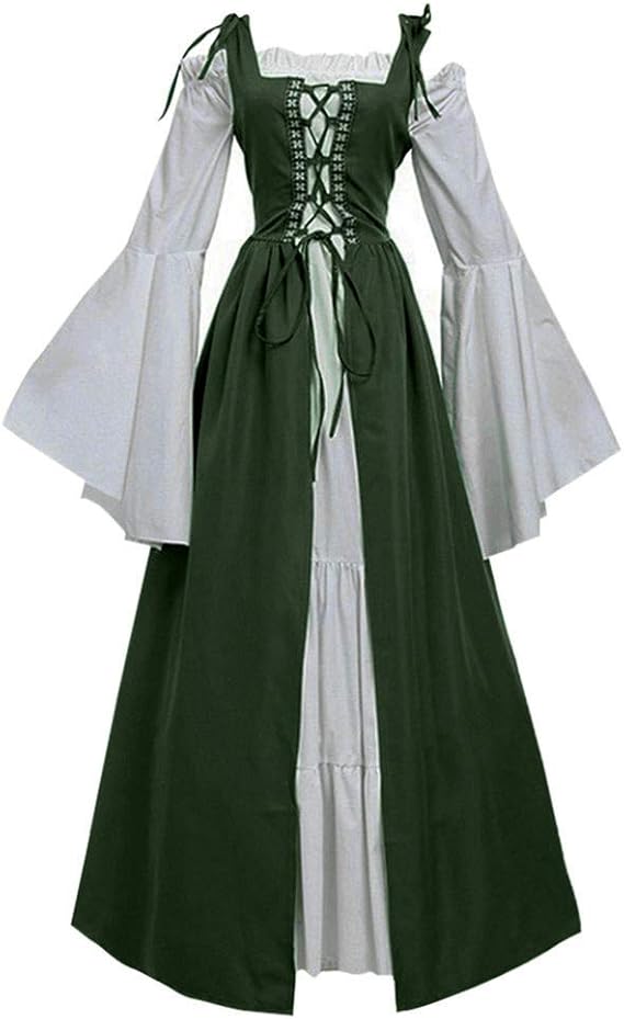 Amazon Co Jp ワンピース レディース Lucaso ヨーロッパレトロ系 お姫様 中世紀 貴族風 ドレス 洋服 ゴシック風 舞台服 パーティードレス チュニック ワンピース 演奏会 ピアノ 発表会 オペラ 衣装 演奏会用ドレス コスプレ衣装 宮廷服 ロングドレス ホビー