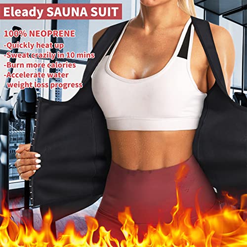 Eleady Best Neoprene Waist Trainer Corset Sweat Vest Weight Loss Body Shaper Workout Tank Tops Women2