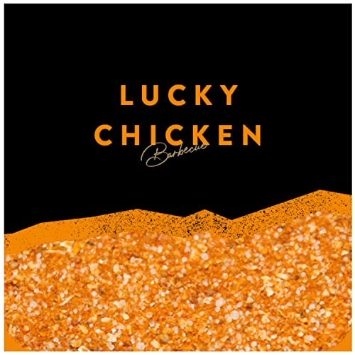 Royal Spice Lucky Chicken 350 g – BBQ Rub & Hähnchengewürz für Chicken Wings, Grillhähnchen & Smoker – Salzreduzierte Gewürzmischung für knusprige Haut & perfekte Bräunung – Vegan & ohne Zusätze