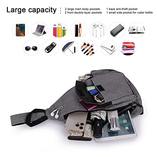 XEYOU Women's Sling Crossbody bag Casual Daypack Outdoor Travel Hiking Backpack for Cycling Walking Dog Hiking4