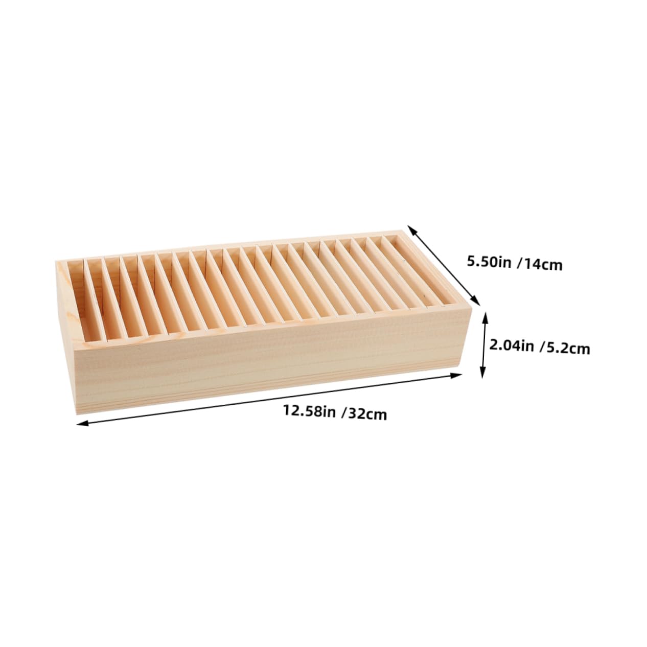Veemoon Organiseur De Cartes En Bois Multi-compartiments 2 Pièces, Boîte Détachable Pour Rangement Bureau, Porte-cartes De Visite Et Accessoires Personnels