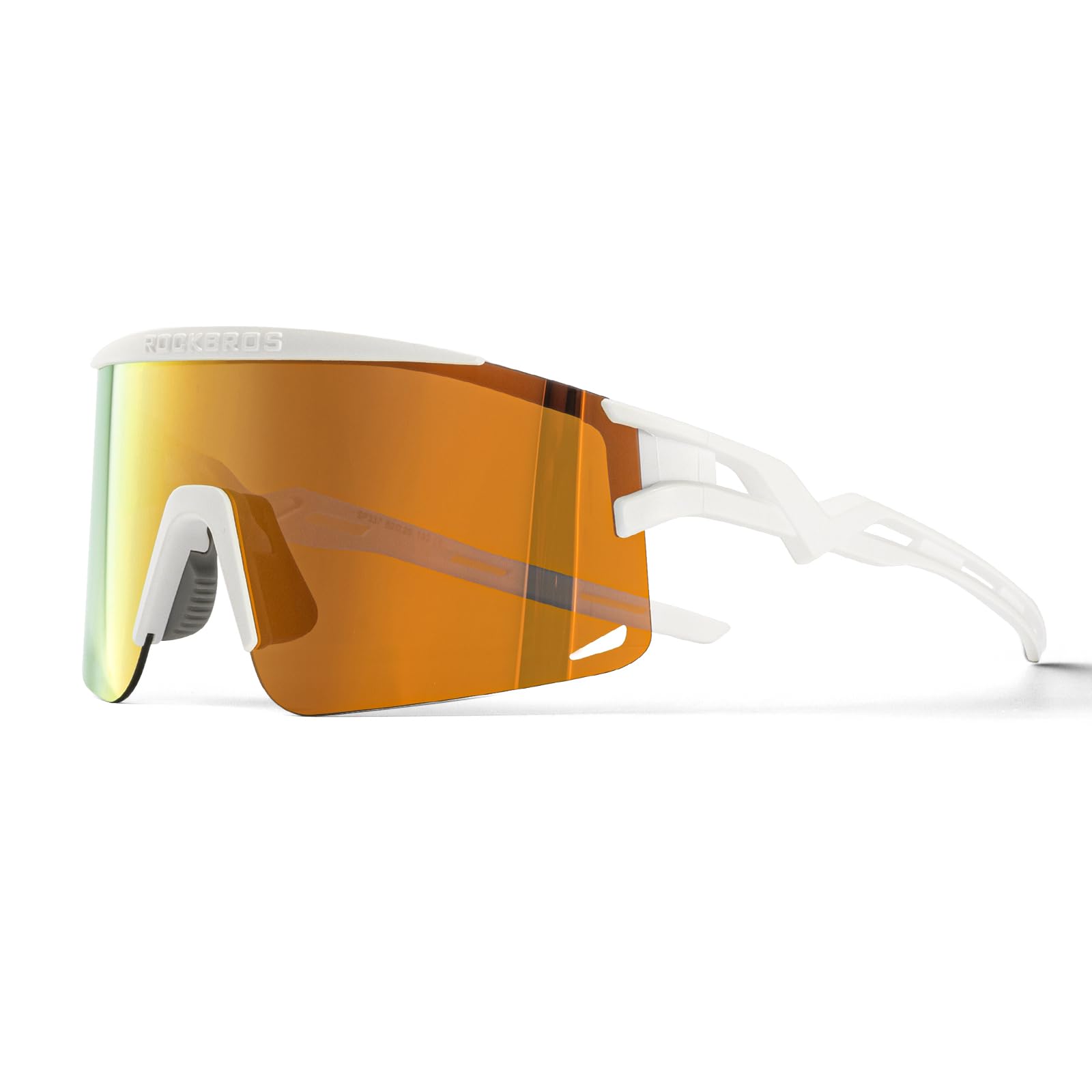 ROCKBROS Cycling Glasses Polarized Sports Sunglasses Cycling Glasses for Men Women UV400 Protection TR90 Frame Windproof Cycling Accessories Bicycle Glasses
