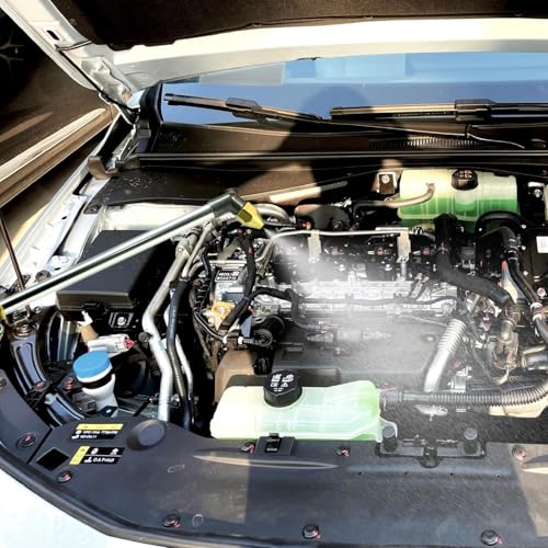 Image of Air Blow Gun Pneumatic Engine Cleaning Gun with 40 in Hose, Cleaning Degreaser Sprayer Tool，very easy to clean narrow spaces such as the engine compartment, mechanical interior, deck, and wheels.