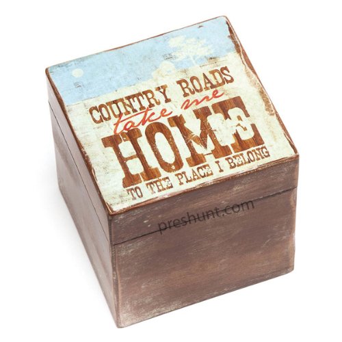 DEMDACO Lyricology - Take Me Home, Country Roads - Trinket Box