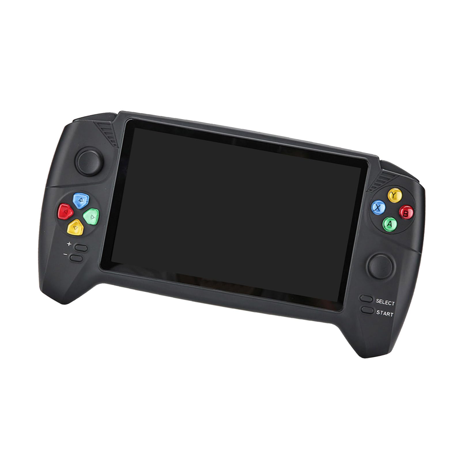 Joystick - Consola de juegos retro, dispositivo de mano de 7 pulgadas, pantalla grande, tarjeta de memoria recargable, expansión de tarjeta de memoria doble, consola retro, pantalla grande, accesorios
