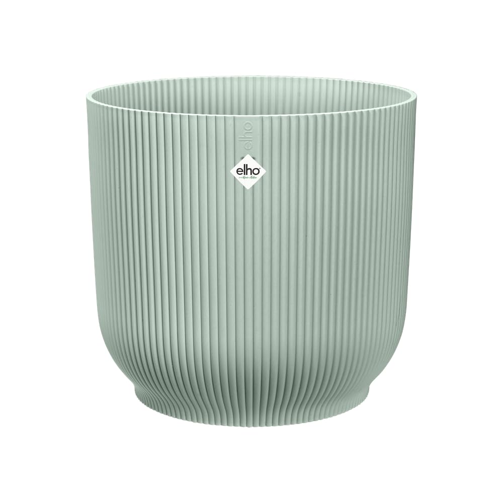 elho vibes fold round 47cm flower pot - Sorbet Green