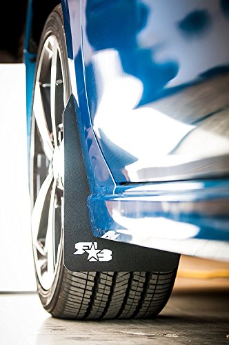 Rokblokz Mud Flaps For 2017 + Subaru Impreza - Multiple Colors Available - Mud Guards Are Custom Cut And Fit - Includes All Mounting Hardware (Black With Black Logo, Original) #TOP3