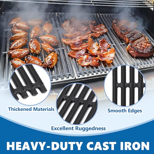 Image of Emitter Plate & Grill Grate 463242516 for Charbroil Commercial Infrared 3 Burner Grills 463242515 466242515 463243016 463367016 466242516 463342620 463346017, Charbroil G474-0017-W1 G466-2400-W1 Parts