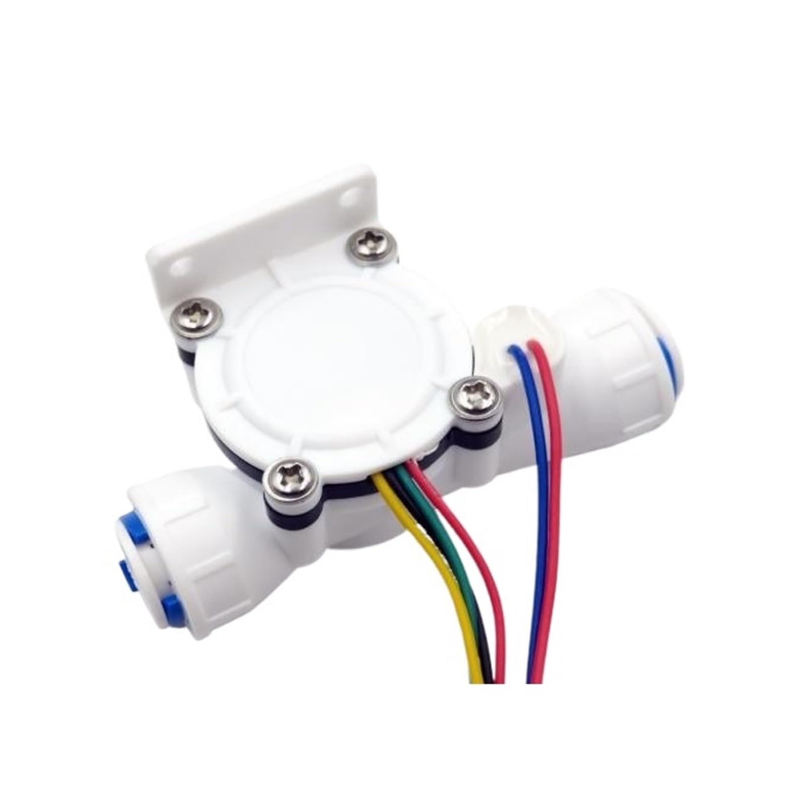 Flow Sensor Meter Digital Pipeline Water Flow Water Flow Sensor Temperature Conductivity Sensor Flow Sensor Meter 6 Wires