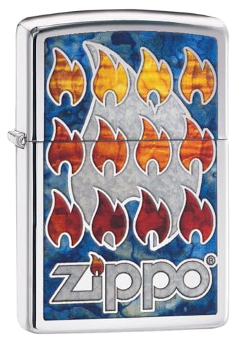 Encendedor Zippo c/Logo Classic Cromo Pulido
