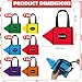 Bulyoou 24 Pcs Crayon Gift Bag End of Year Gift Bags Back to School Teacher Gifts Preschool Graduation Bags Crayon Party Favors for Teacher Appreciation Preschool Kindergarten Party Supplies