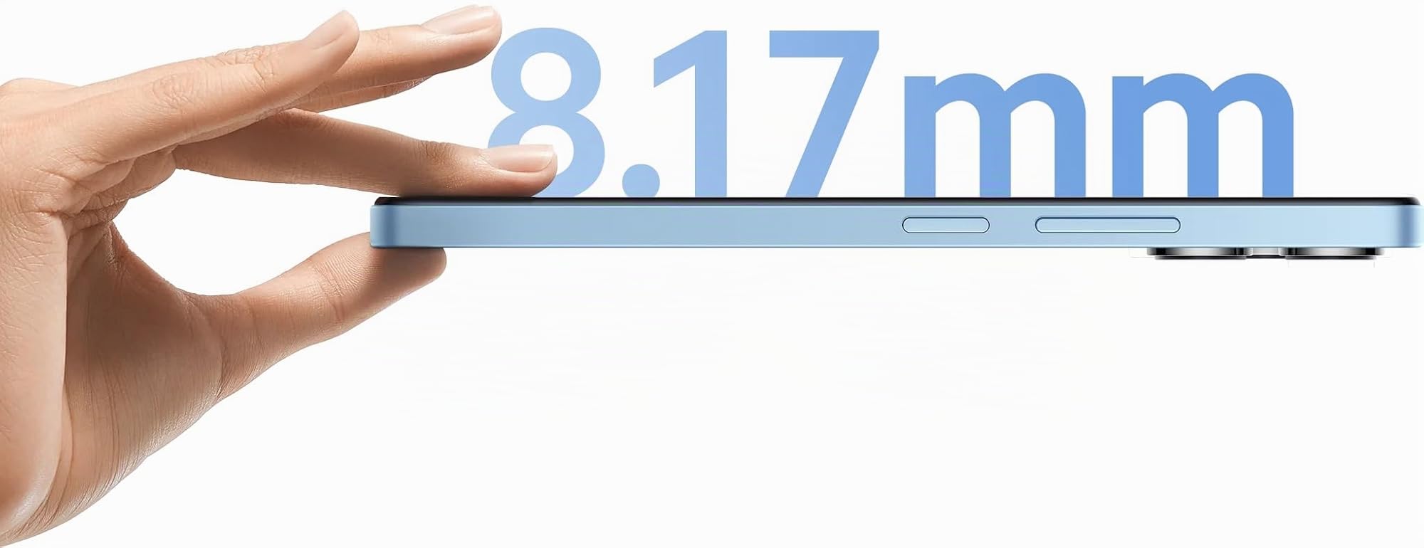 Xiaomi Redmi 12 8/256 Go, Triple caméra arrière de 50MP avec IA, Charge Rapide Filaire 18W,Bleu Ciel UE
