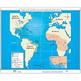 Atlantic Slave Trade Routes (U.S. History Wall Maps)