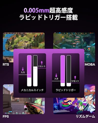 GravaStar Mercury V75 ゲーミングキーボード の商品画像 1