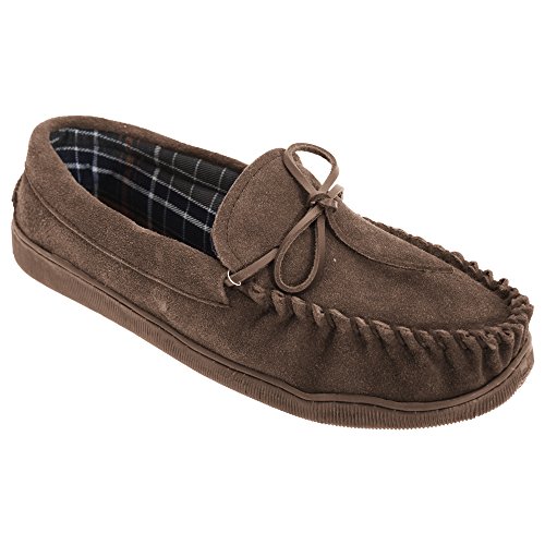 Sleepers Herren Adie Hausschuhe/Pantoffeln/Mokassins, Wildleder (42 EUR) (Braun)