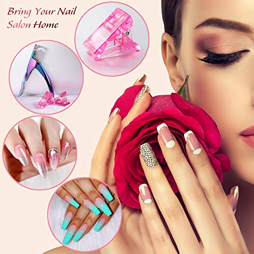 Kit de 6 Clips para Uñas con 1 Cortador Acrílico miniatura 7