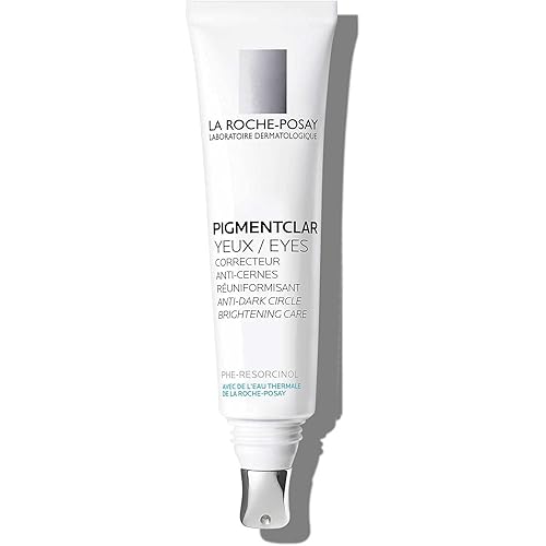 La Roche-Posay Pigmentclar Dark Circles Eye Cream with Caffeine, Brightens Under Eye Area and Targets Dark Circles