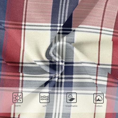 Girls' Hipster Triangle Panties Briefs Underwear for Toddlers Red Blue Plaid in Sizes 2T,3T, 4T, 5T, 6Y and 8Y3