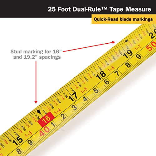 Ruban double règle de 25 m Titan Outils 10907 multicolore - 4