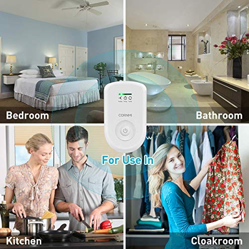 Air Purifiers Plug In For Home, Mini Odor Eliminator丨Ozone Negative Ion Dual Function丨Ionizer To Remove Smoke Pet Smell, Portable Deodorizer Freshener Cleaner For House Bedroom Bathroom Kitchen #TOP6