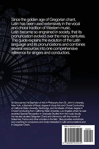 Latin Pronunciations for Singers: A Comprehensive Guide to the Classical, Italian, German, English, French, and Franco-Flemish Pronunciations of Latin - Image 2