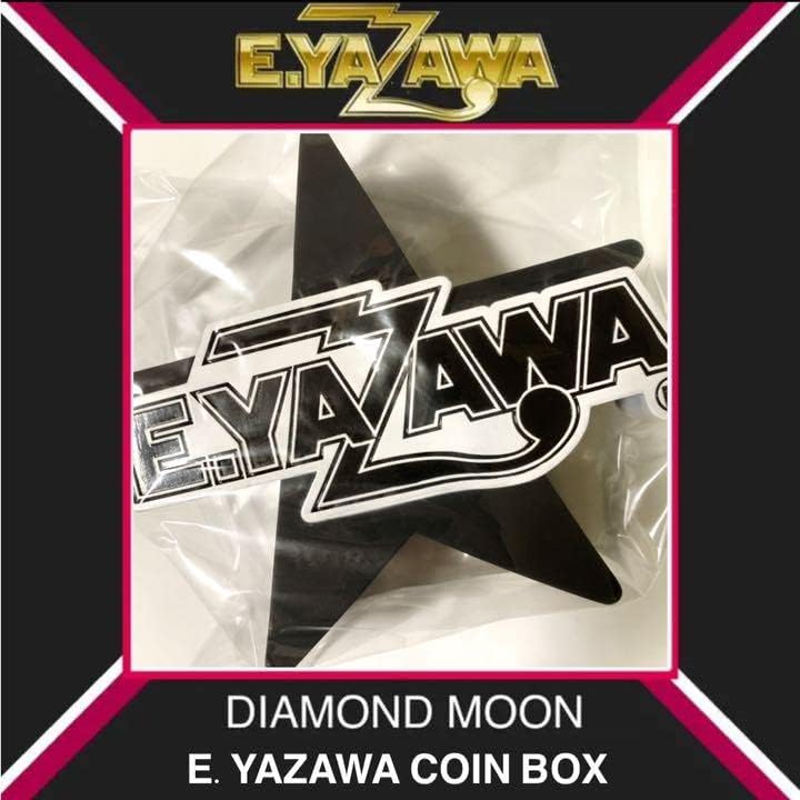 矢沢永吉コインバンク新品白黒 矢 沢 永 吉✦E.✦ロゴバンク✦BLACK