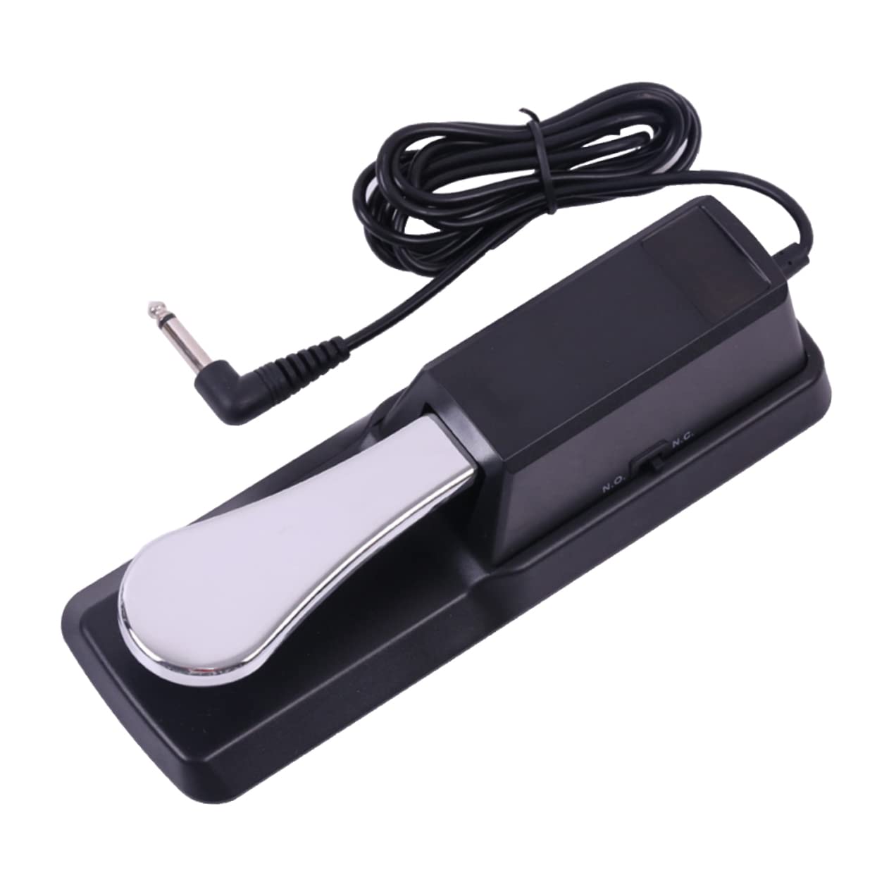 HEMOTON Piano Pedal for Keyboard Sustain Foot Pedal Universal Piano Keyboard Non-slip Pad for