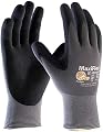 MaxiFlex 34-874 Seamless Knit Nylon Glove with Nitrile Coated Micro-Foam Grip on Palm and Fingers Glove