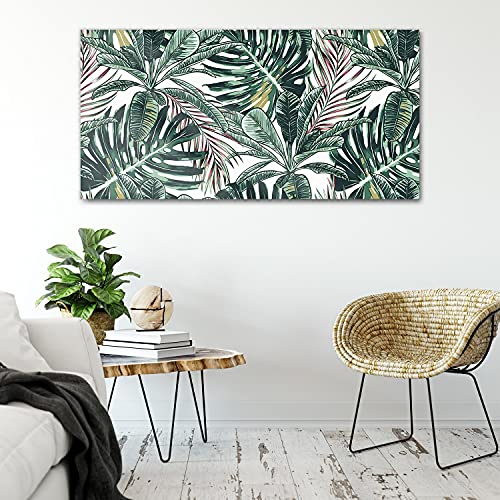 Art murale tropics palm photo acryl pour deco de chambre 100x50cm - 4