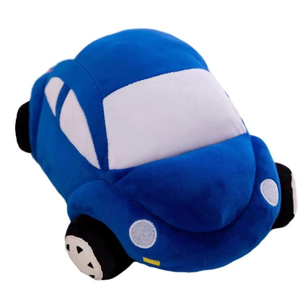 CTRLZS Car Plush Pillow Cartoon Car Plush Throw Pillow Sofa Bedroom Decor Items Children'S Blue