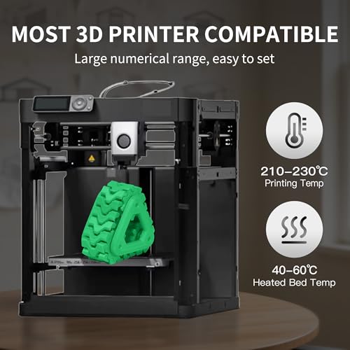 Image of RAMBERY PLA+ 3D Printer Filament Bundle 4KG, Toughness Upgraded 1.75MM 3D Printing Filament Fit Most FDM Printers，Purple /Green /Bright Green /Skin Color，1KG X 4 Spools