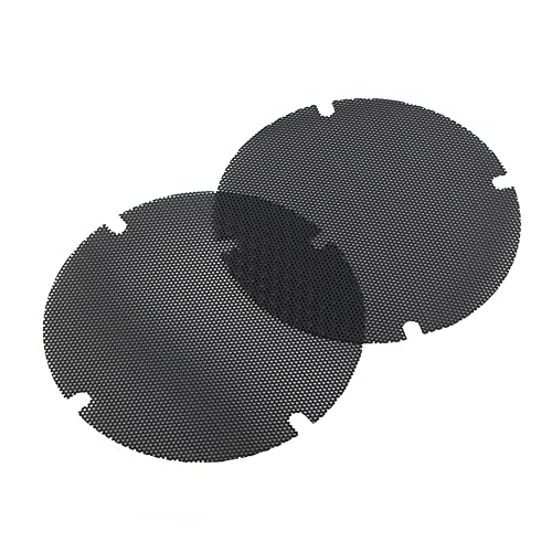 Lirun Motorcycle Iron Mesh Speaker Grills, Rear Speaker Grille Cover for Harley Touring FLHTCU, FLHTCUL, FLHTK with Tour-Pak speakers 14-later, Black
