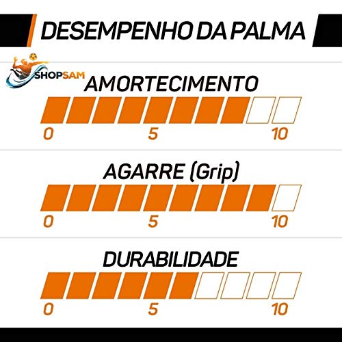 Luva Goleiro Poker Champion 5 Preto Profissional