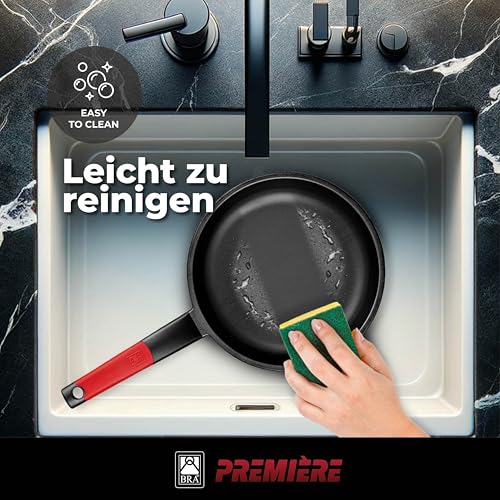 BRA Premiere | Set aus 20 und 24 cm großen Bratpfannen, Aluminiumguss – Ansicht 5