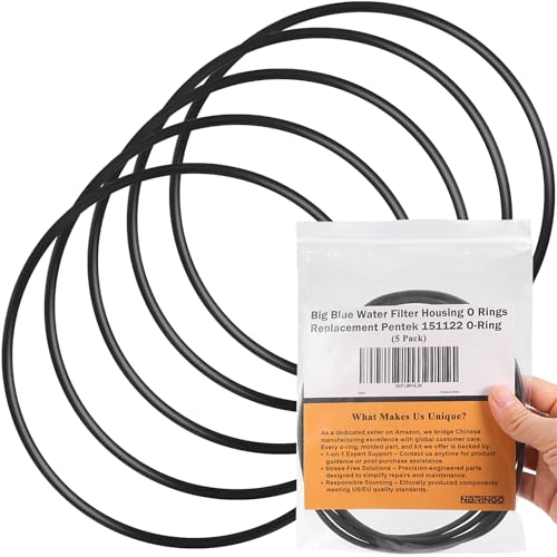 NBRINGO 5-Pack Big Blue Water Filter Housing O Ring - Replacement Pentek 151122 O-Rings Also...