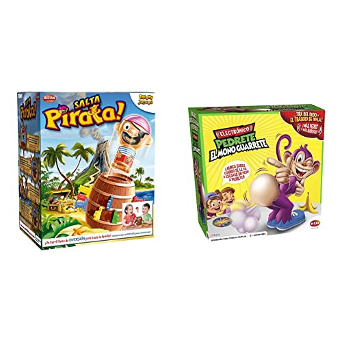 Bizak Juego Tricky Salta Pirata (30697028) & Juego Pedrete el Mono Guarrete (62468742)