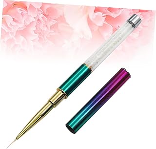 Beaupretty Ferramenta De Manicure Caneta Marcador De Unhas Marcador De Pintura De Unhas Caneta Pincel De Arte De Unhas Canetas De Esmalte De Arte De Unhas Escova De Manicure Acessórios De