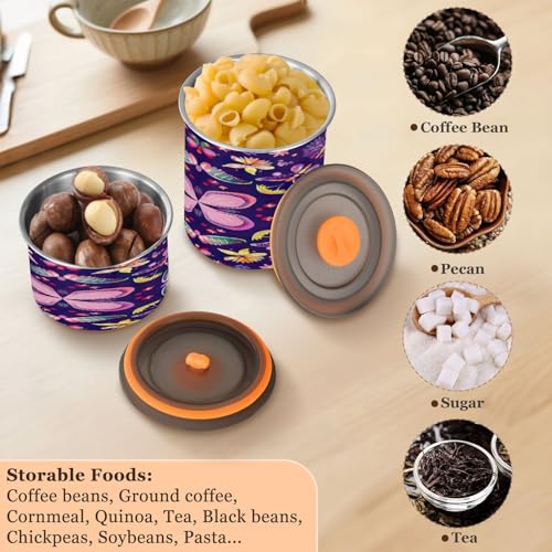 Recipiente hermético acero inoxidable para café 500ml miniatura 5
