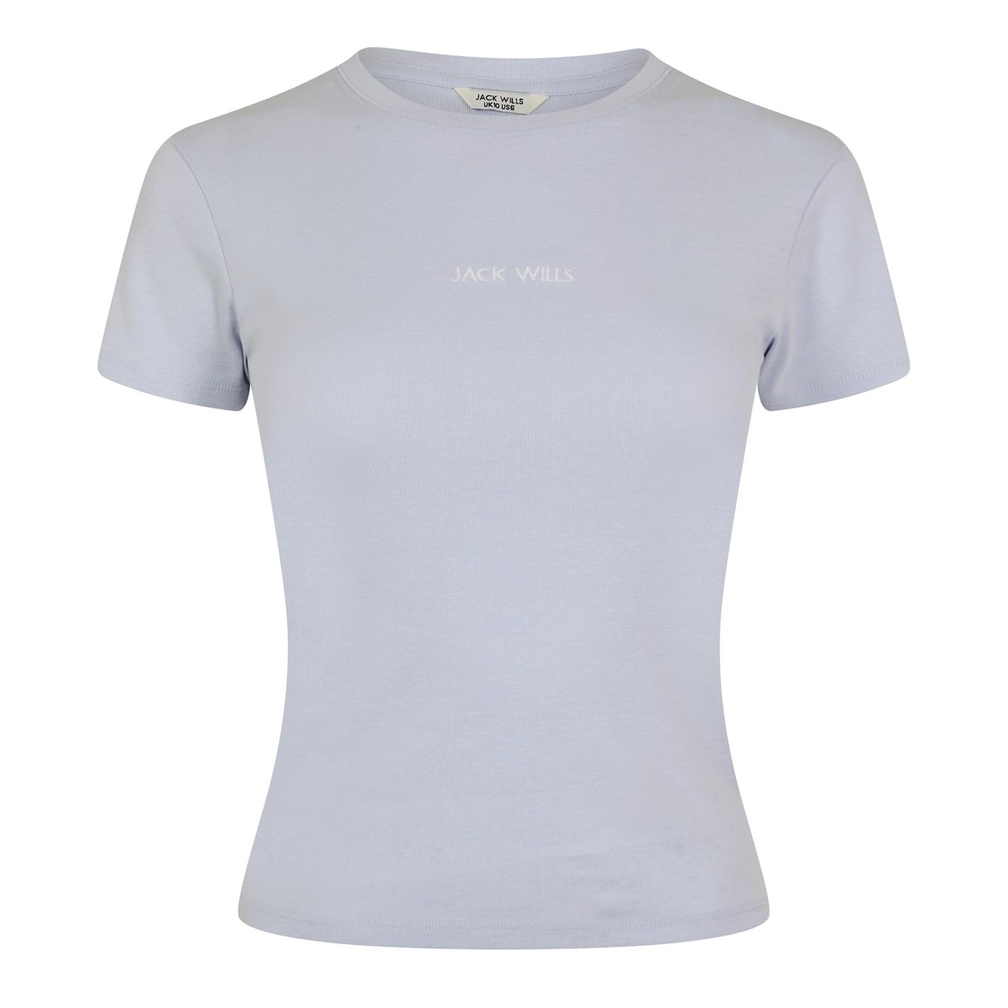 Jack Wills Womens Baby T-Shirt Ice Blue 14