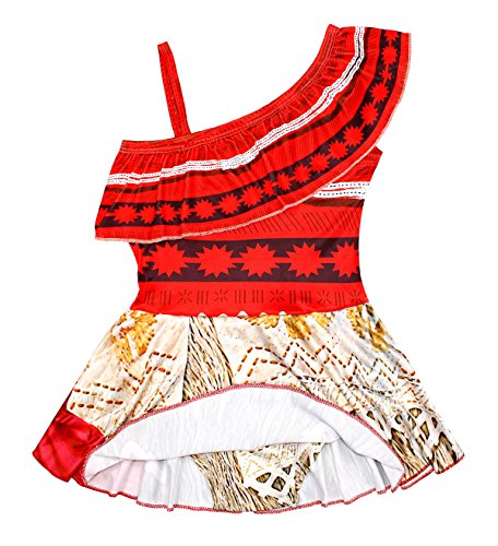 AmzBarley Girls One-Piece Swimwear Bathing Suit Kids Adventure Outfit Swimsuits Swimdress4