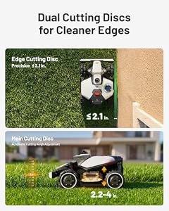 (2026 NEW) Mammotion LUBA mini 2 AWD 1500H Robot Lawn Mower with Garage, for 0.37 Acres, 360° LiDAR+Dual-Camera AI Vision, 80% Slope, DropMow, 20 Multi-Zone Management — photo 6 of 6