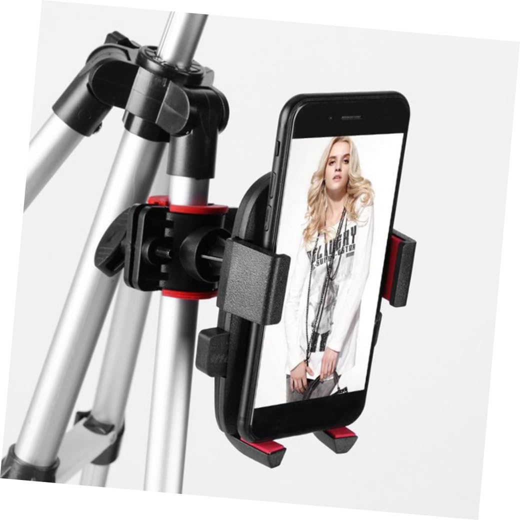Alipis Supporto per Telefono con Luce Anello e Treppiede Flessibile per Streaming Live Videochiamate e Selfie Notturni su Dispositivi
