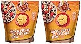 Monk Fruit in the Raw 100% Natural Zero Calorie Sweetener, 4.8 Ounce, Pack of 2