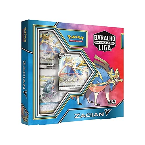 Baralho Batalha de Liga Zacian Copag Estampado